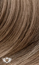 Milk Chocolate - Elegant 16" Silk Seamless Clip In Human Hair Extensions 150g